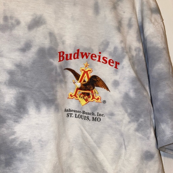UO Budweiser beer Tonal Tie-Dye Tee sz S,XL,2XL - Picture 6 of 8